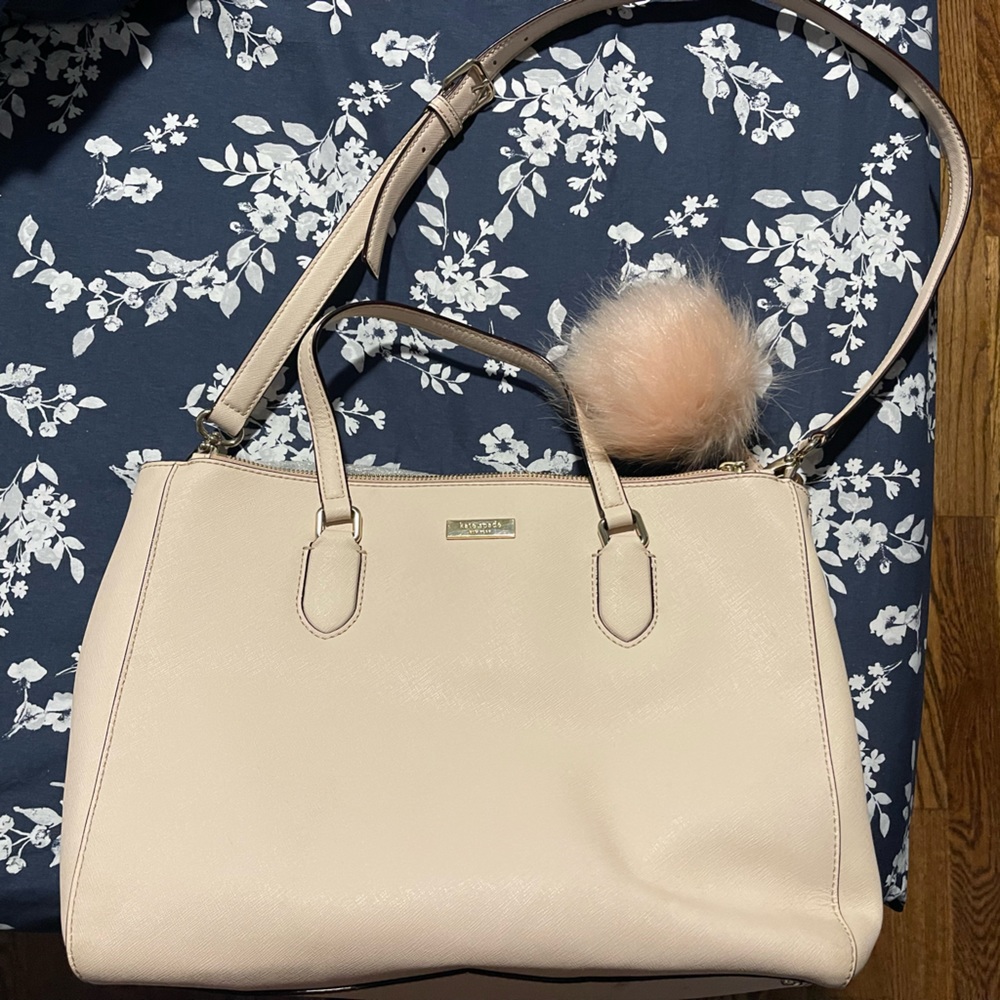 Baby pink kate spade purse